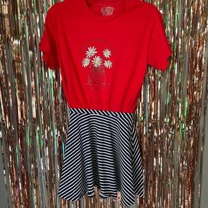 Custom made t-shirt dress